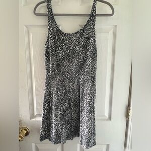 AEO black and white cotton dress